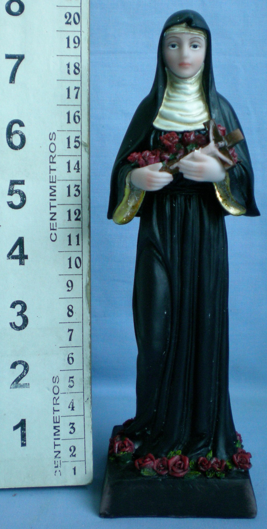 Catholic religious statue handmade nun figurine from China manufacturer